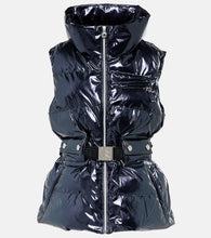 Jet Set Clara Met metallic puffer vest