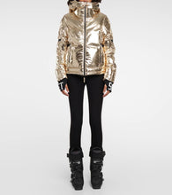 Jet Set Joanna metallic ski jacket