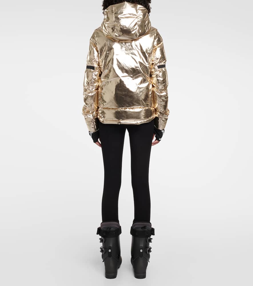Jet Set Joanna metallic ski jacket