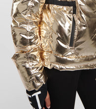 Jet Set Joanna metallic ski jacket