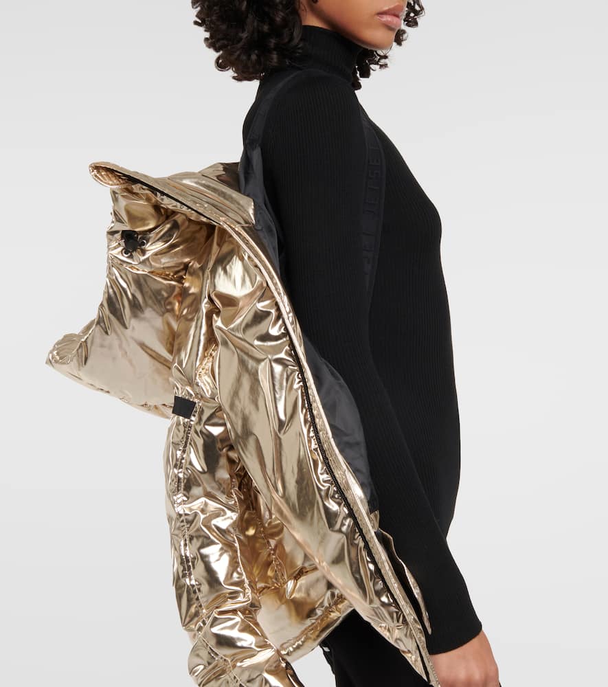 Jet Set Joanna metallic ski jacket