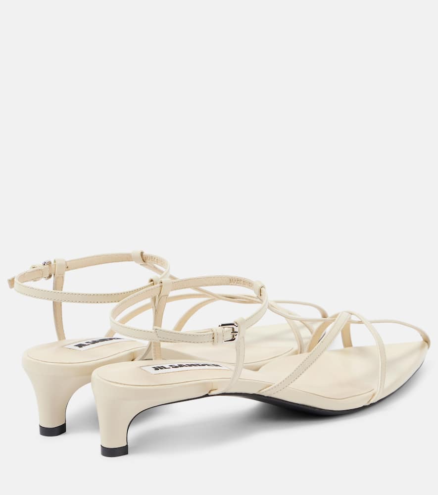 Jil Sander 35 leather sandals