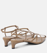 Jil Sander 35 leather sandals