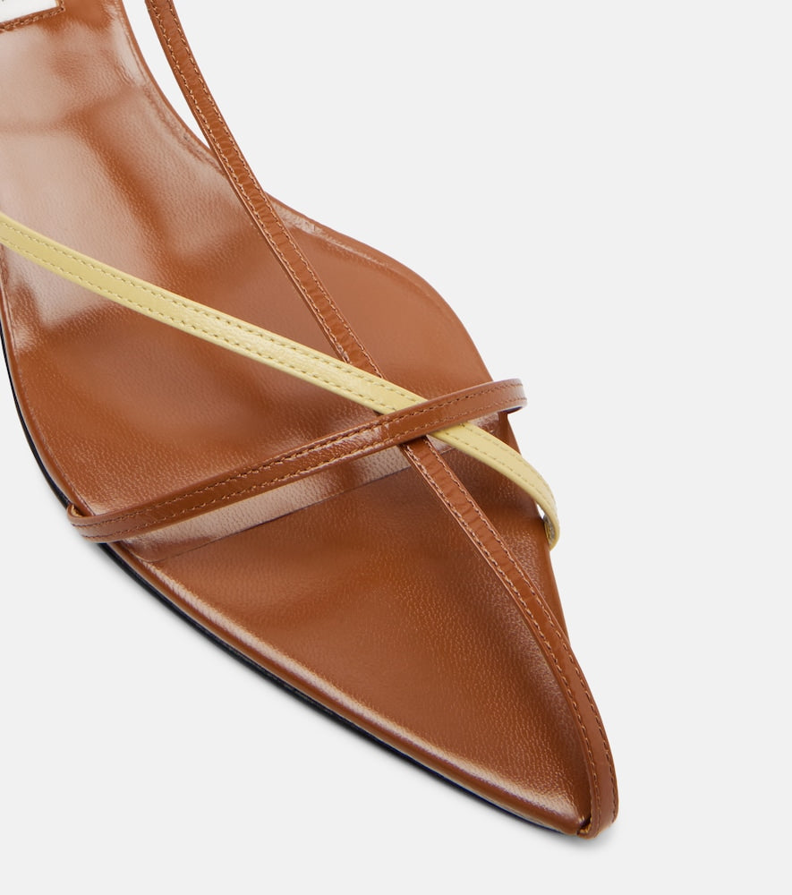 Jil Sander 35 leather sandals