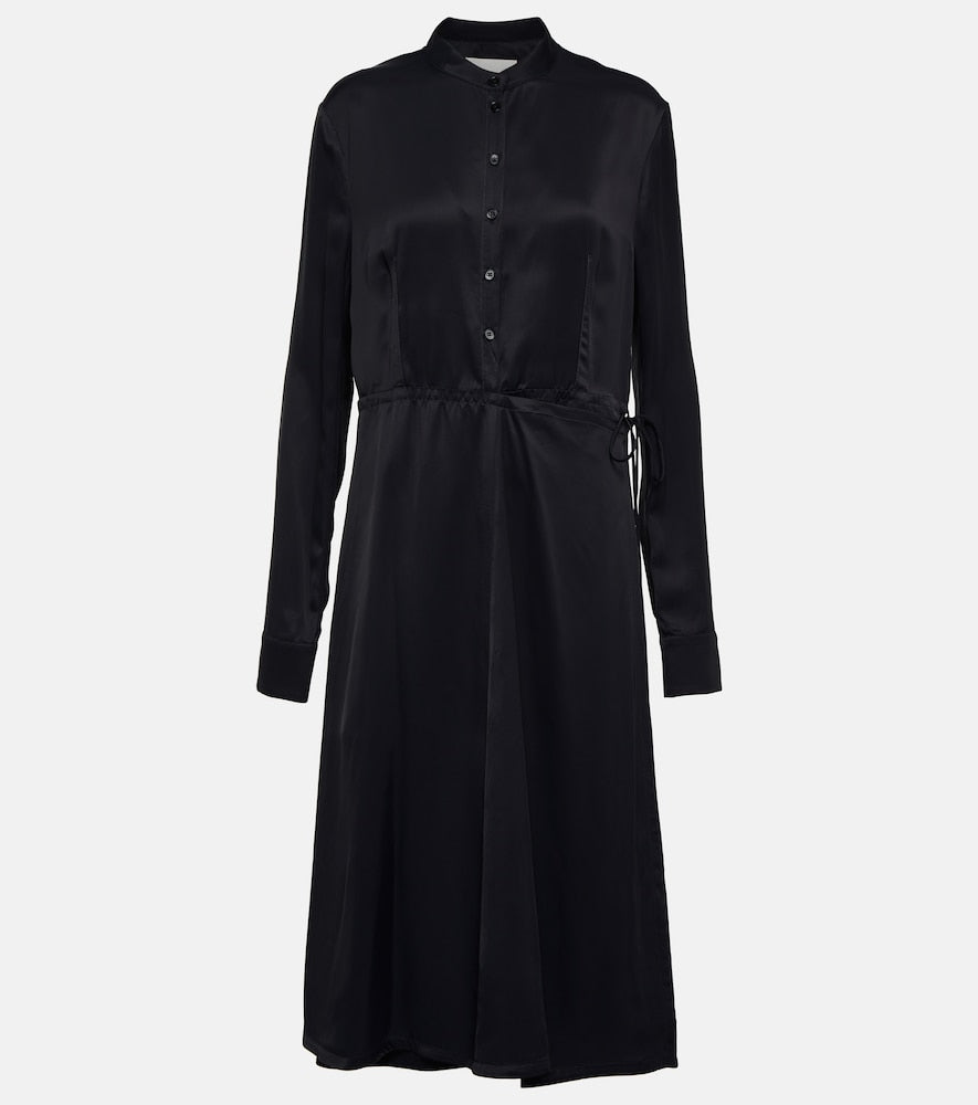 Jil Sander A-line midi dress. Jil Sander A字中长连衣裙
