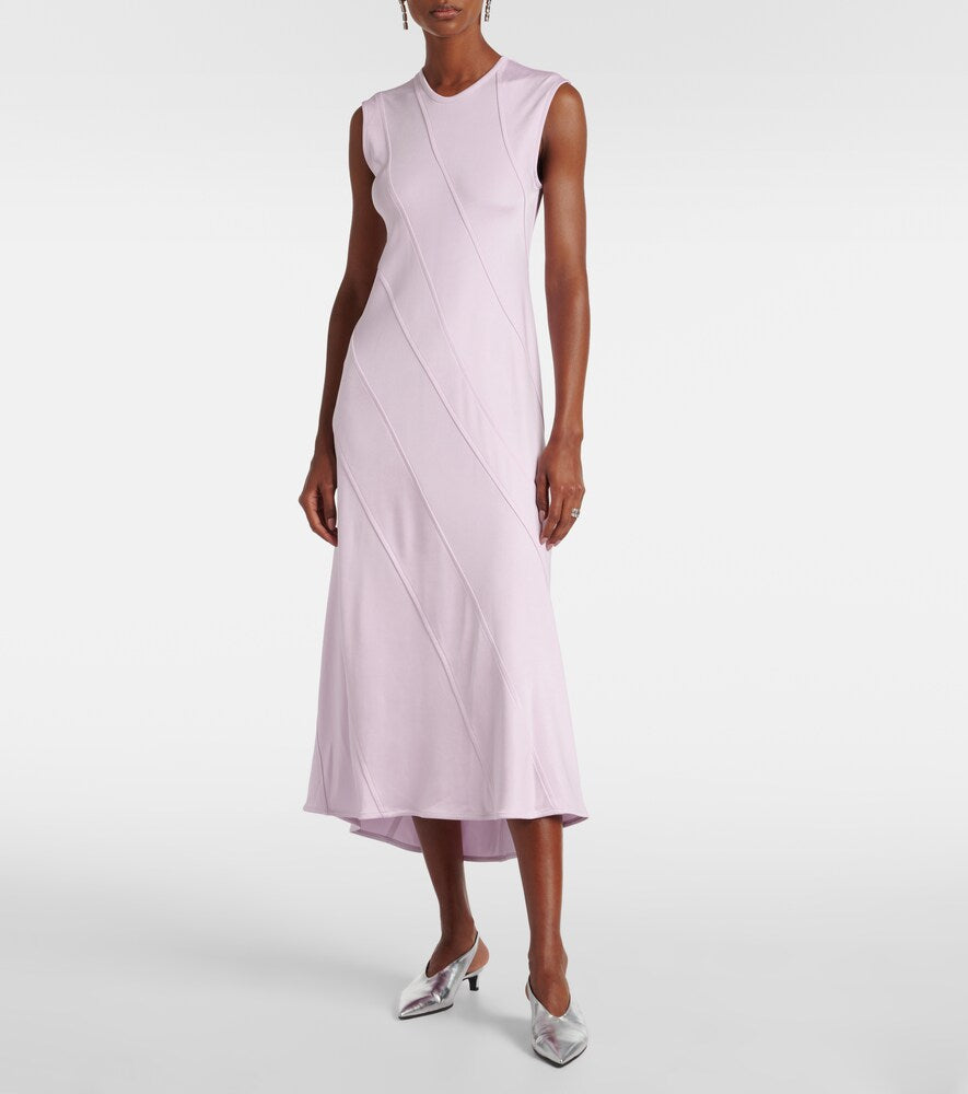 Jil Sander Asymmetric midi dress
