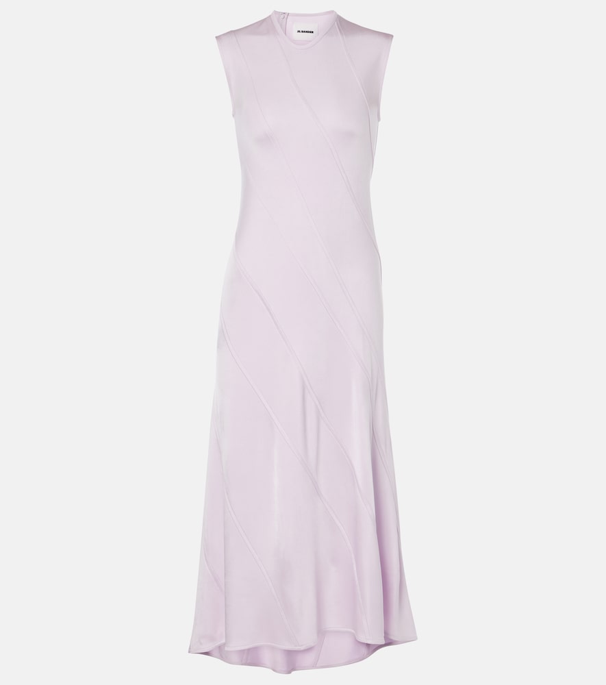 Jil Sander Asymmetric midi dress. Jil Sander 不对称中长连衣裙
