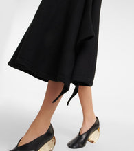 Jil Sander Asymmetrical wool dress