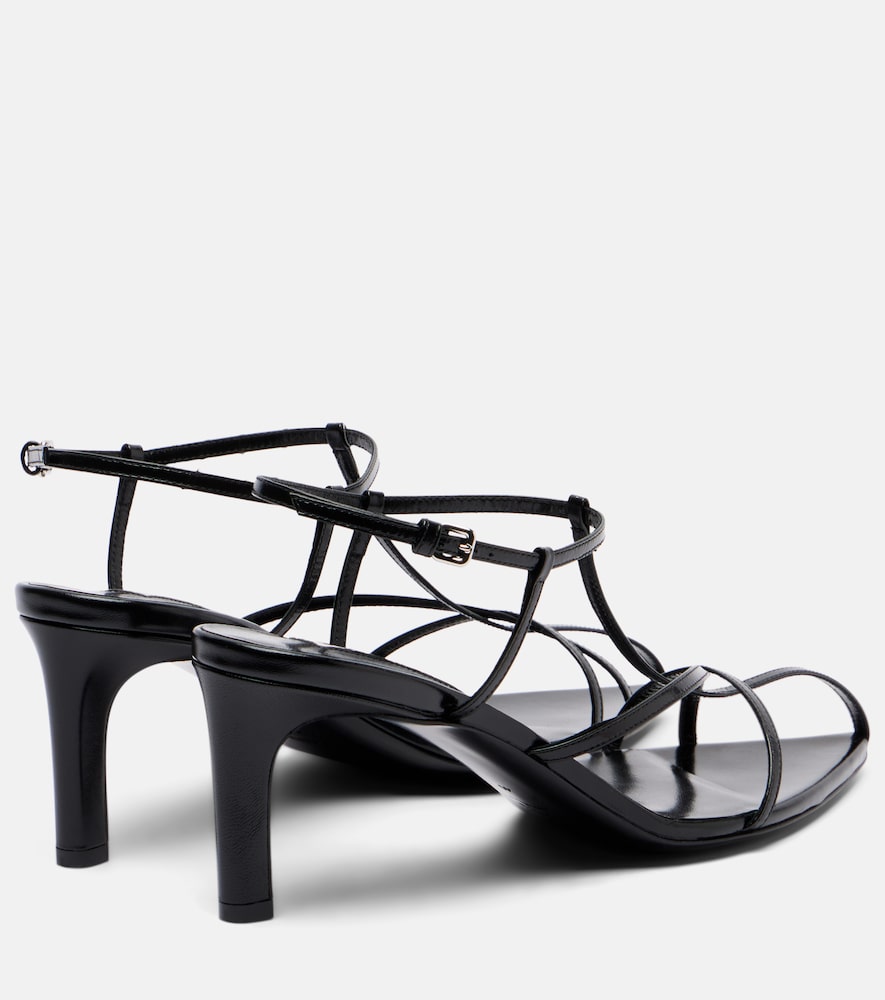Jil Sander Cage leather sandals