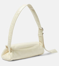 Jil Sander Cannolo leather shoulder bag