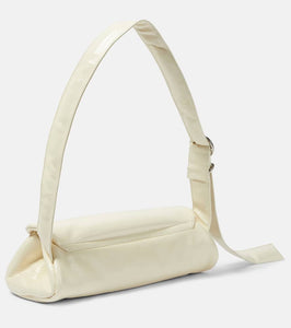 Jil Sander Cannolo leather shoulder bag