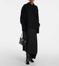 Jil Sander Convertible wool midi dress