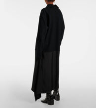 Jil Sander Convertible wool midi dress