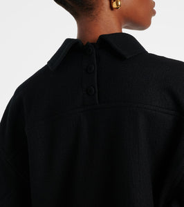 Jil Sander Convertible wool midi dress