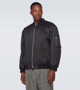 Jil Sander Cotton blouson bomber jacket