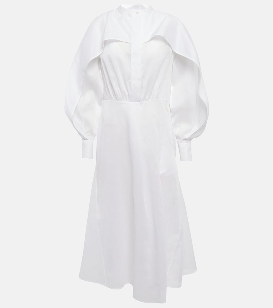 Jil Sander Cotton shirt dress. Jil Sander 棉质衬衫裙