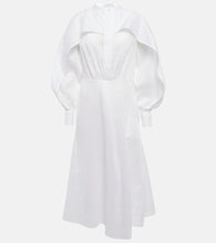 Jil Sander Cotton shirt dress. Jil Sander 棉质衬衫裙