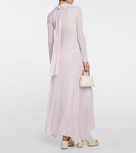 Jil Sander Draped crêpe gown