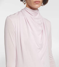 Jil Sander Draped crêpe gown