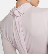 Jil Sander Draped crêpe gown