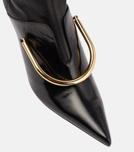 Jil Sander Embellished leather knee-high boots