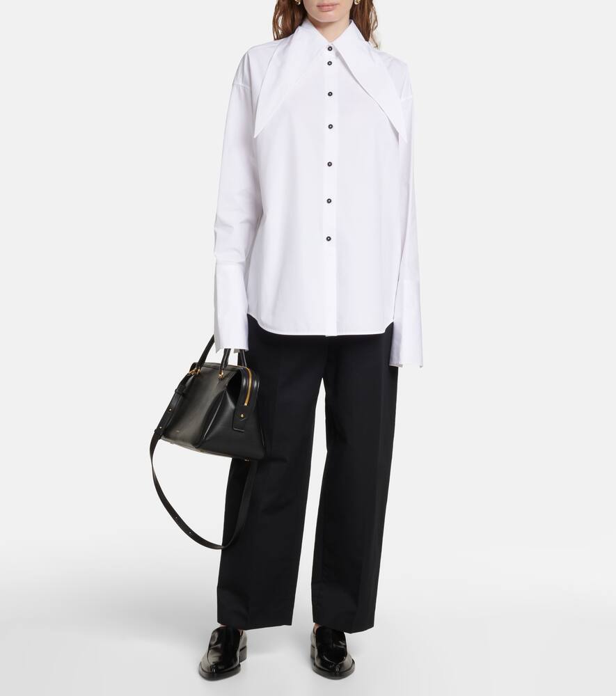 Jil Sander Embellished leather loafers