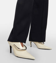 Jil Sander Embellished leather pumps