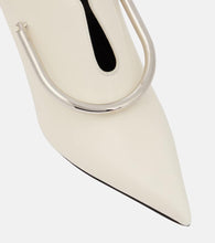 Jil Sander Embellished leather pumps