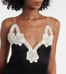 Jil Sander Floral slip dress