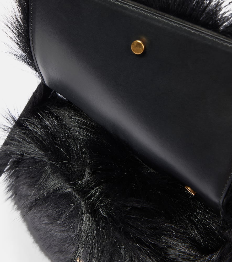 Jil Sander Ghost Mini goat hair tote bag