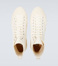 Jil Sander High-top canvas sneakers