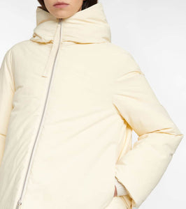 Jil Sander Hooded down jacket