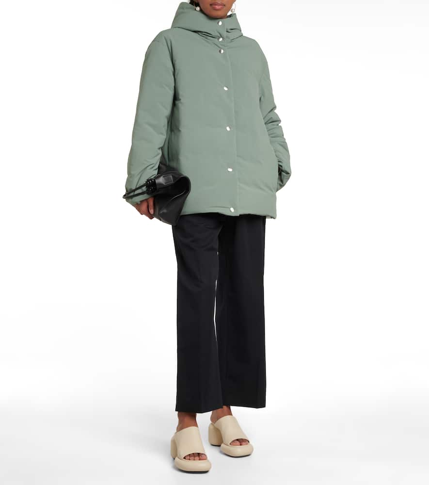 Jil Sander Hooded down jacket