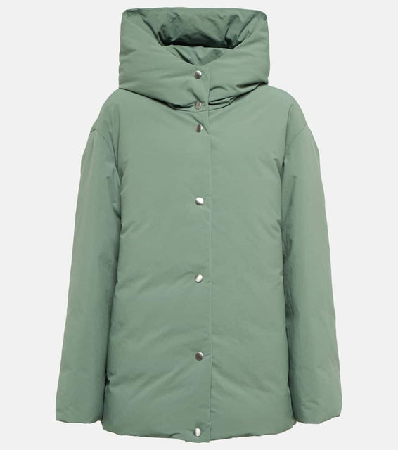 Jil Sander Hooded down jacket