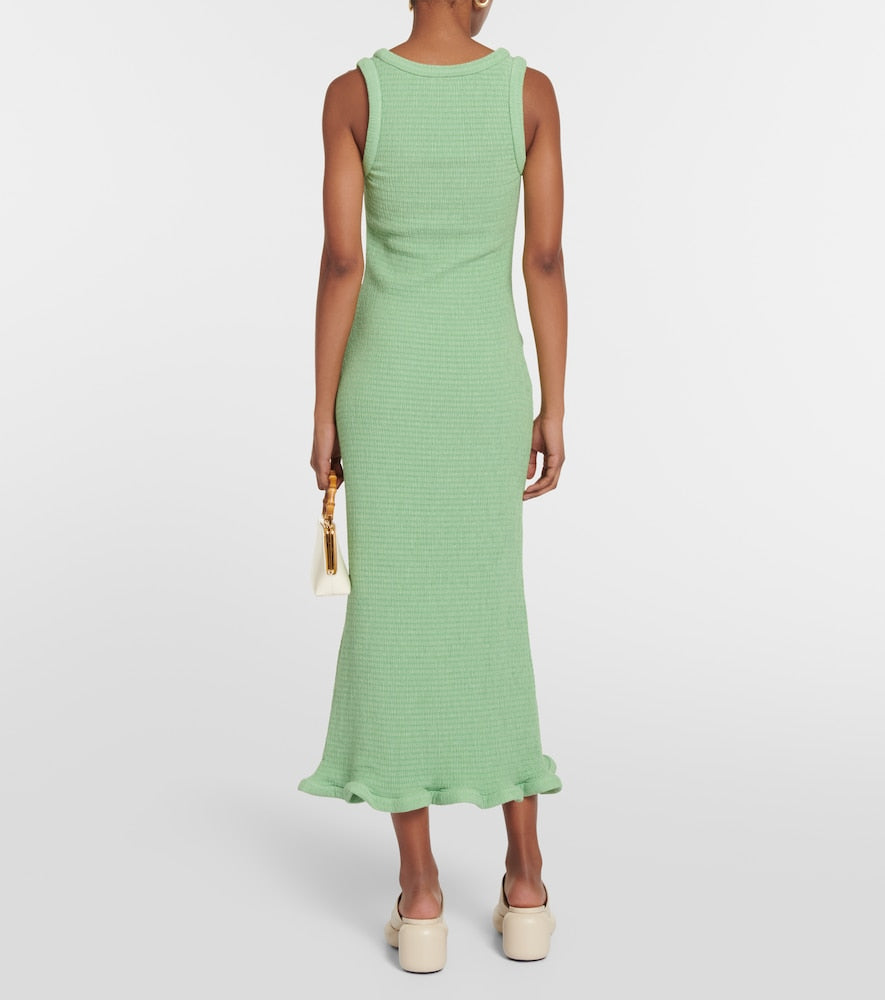 Jil Sander Jersey midi dress