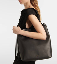 Jil Sander Knot Medium leather tote bag
