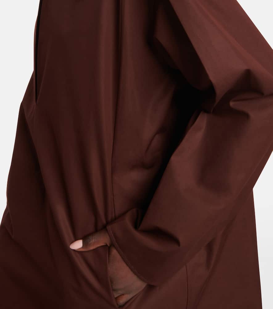 Jil Sander Layered cotton minidress