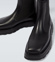 Jil Sander Leather Chelsea boots