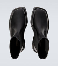 Jil Sander Leather Chelsea boots