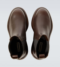 Jil Sander Leather Chelsea boots