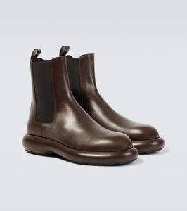 Jil Sander Leather Chelsea boots