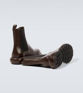 Jil Sander Leather Chelsea boots