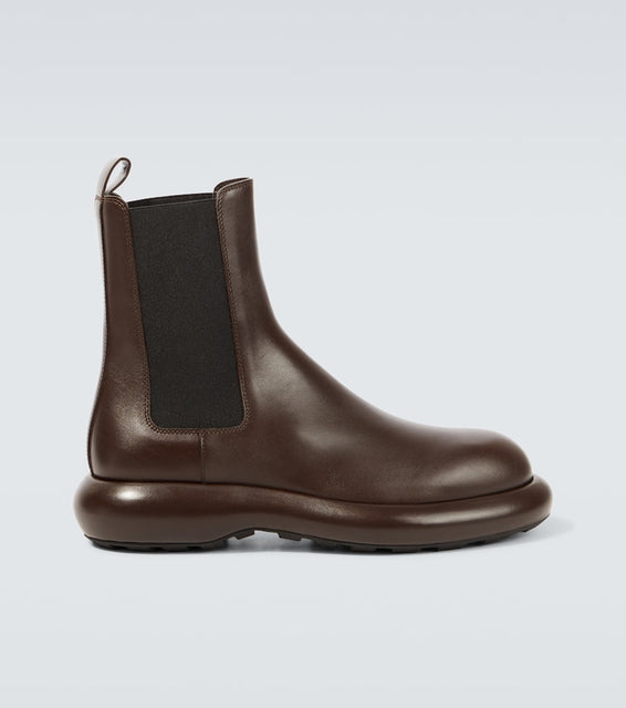 Jil Sander Leather Chelsea boots
