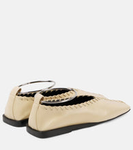 Jil Sander Leather ballet flats