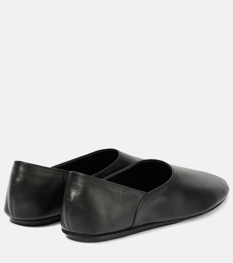 Jil Sander Leather ballet flats