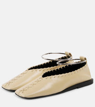 Jil Sander Leather ballet flats