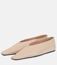 Jil Sander Leather ballet flats