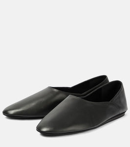 Jil Sander Leather ballet flats