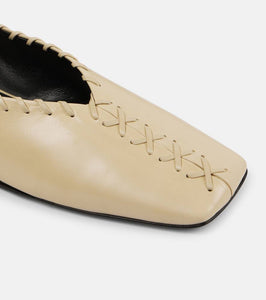 Jil Sander Leather ballet flats