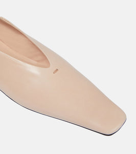 Jil Sander Leather ballet flats